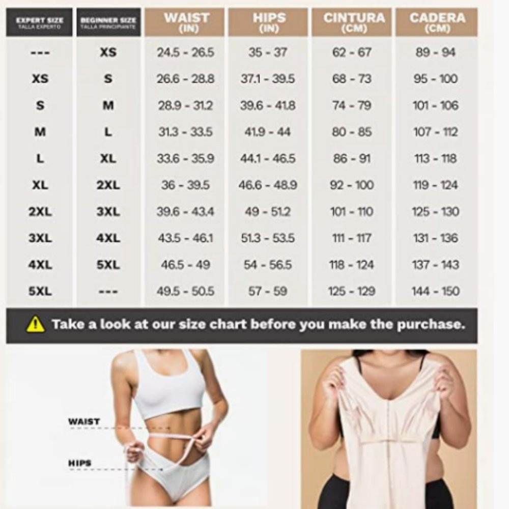 Sonryse S86 BBL Faja Garment After Surgery Post Liposuction Compression black - Picture 2 of 7